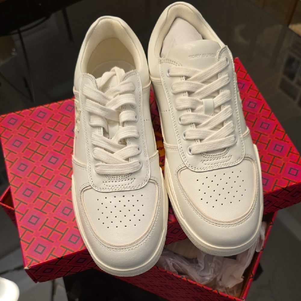 Tory Burch White Sneakers